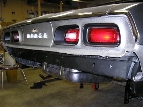 1973 dodge challenger trunk sheet metal|1973 Dodge Challenger bumper.